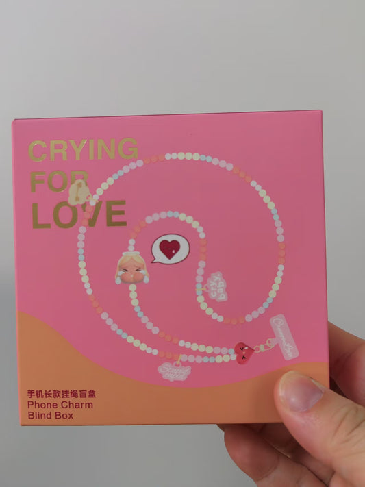 crying for love phone charm blind box